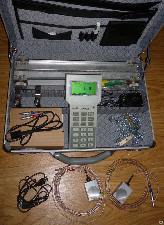 АКРОН 01 Портативный измерительный комплект с ультразвуковым расходомером - фото 2 - id-p49439348