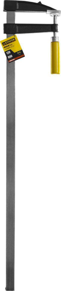 Струбцина STAYER "MASTER", тип "F", закаленная рейка, деревянная ручка, 120х800мм - фото 2 - id-p44067727