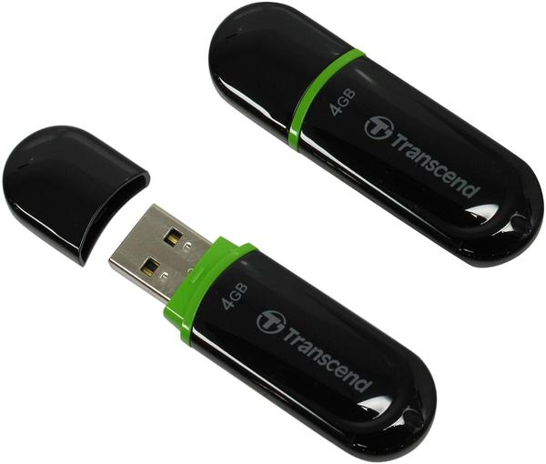 Флешка Transcend 4 gb USB flash приобрести в Алматы по низкой цене с  доставкой по СНГ