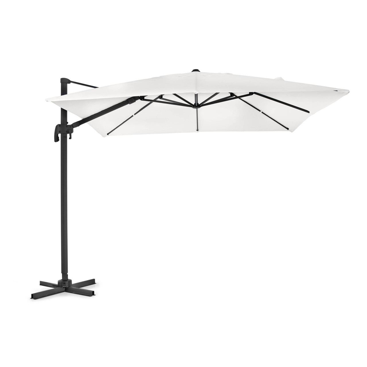 Зонт уличный квадратный Four Seasons с чехлом (3х3м), бежевый