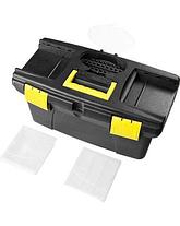 ЯЩИК ДЛЯ ИНСТРУМЕНТОВ STAYER 38105-16_Z03, STANDARD, ПЛАСТИКОВЫЙ С ОРГАНАЙЗЕРАМИ, 490 Х 275 Х 240 ММ, 19 ДЮЙМО, фото 2