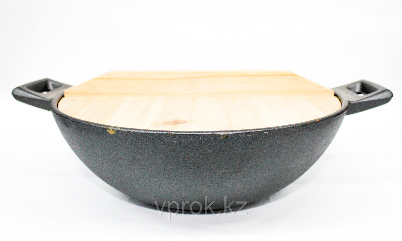 Сковорода садж, деревянная крышка, D 29 см - фото 2 - id-p49492691