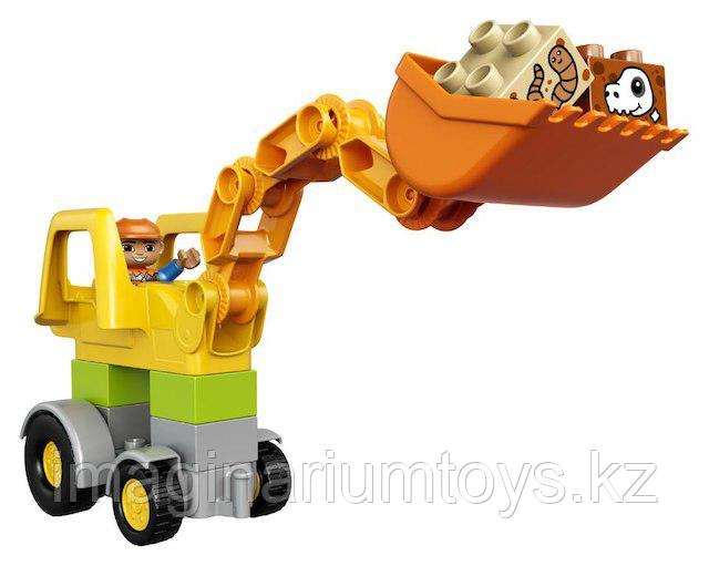 Конструктор LEGO DUPLO «Экскаватор погрузчик» - фото 4 - id-p49501190