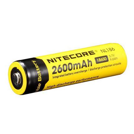 Аккумулятор NITECORE NL1826 (2600mAh) for Flashlights, фото 2