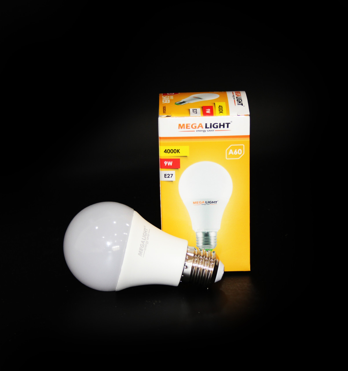 Лампа LED A60 "Standart" 9w (MegaLight)