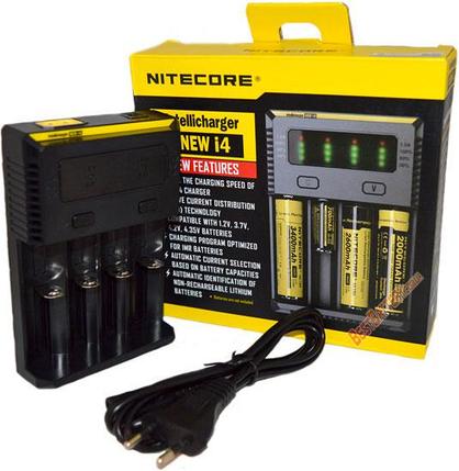 Зарядное устройство NITECORE Intellicharger NEW i4, фото 2