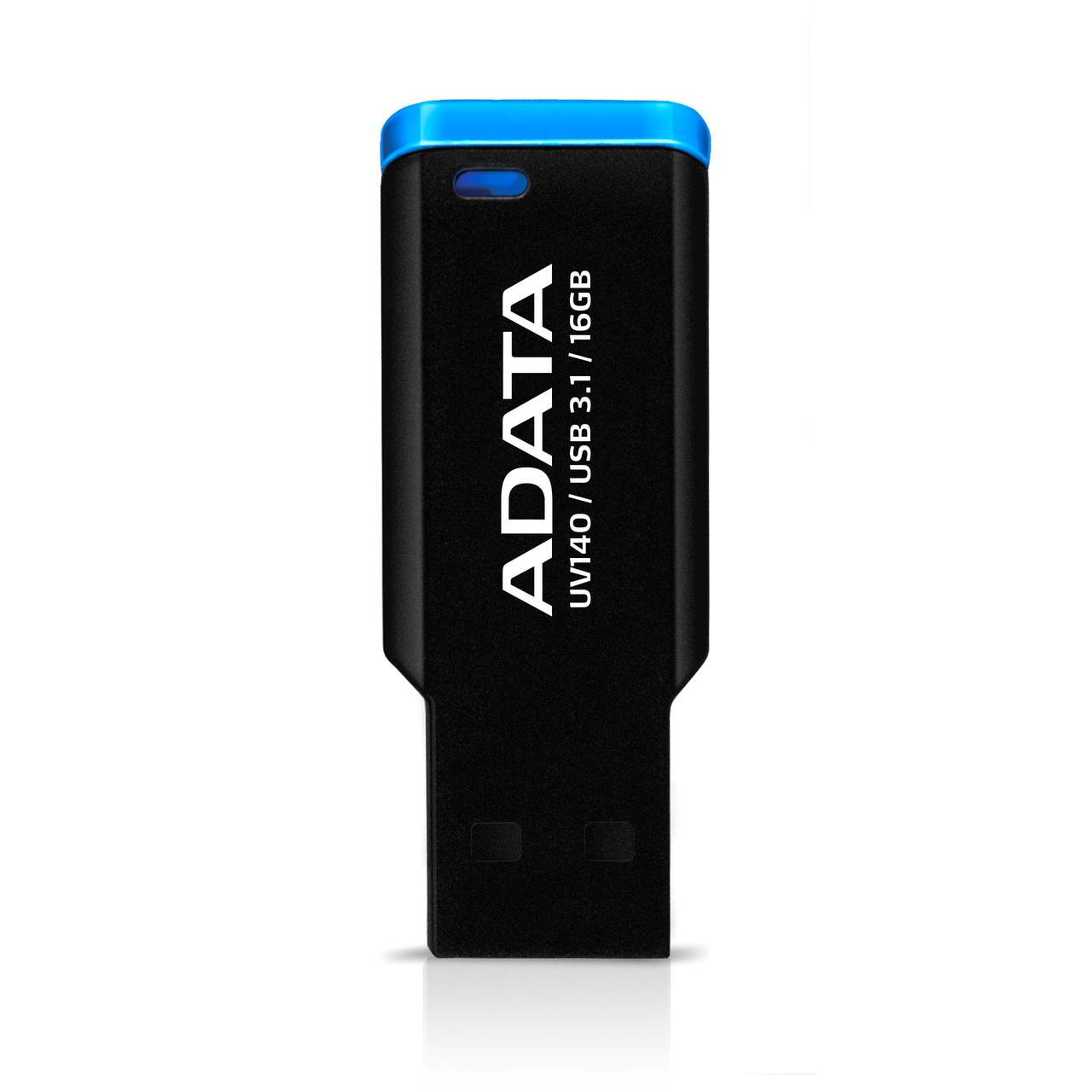 ADATA AUV140-32G-RBE USB флэш-накопитель DashDrive Durable UFD 2.0, UV140, 32GB, Black-Blue