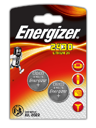 Элемент питания Energizer CR2430 -2 штуки в блистере, фото 2