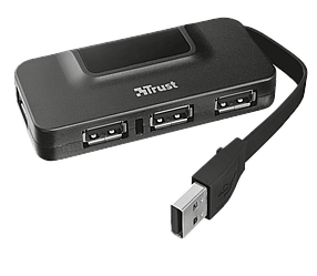 Разветвитель TRUST OILA 4 PORT USB 2.0 HUB