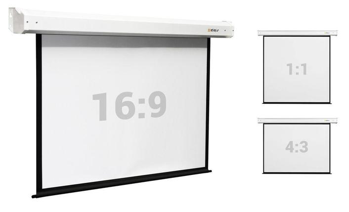 Экран моторизированный Digis DSEF-1106 (Electra-F, формат 1:1, 112", 206x209) рабочая поверхность 200x200, MW, фото 2