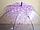 Зонт прозрачный "Сакура", фиолетовая, фото 3
