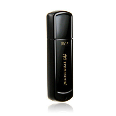 USB Флеш 16GB 2.0 Transcend TS16GJF350 черный, фото 2