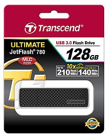 USB Флеш 128GB 3.0 Transcend TS128GJF780 черный