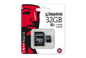 Карта памяти MicroSD 32GB Class 10 U1 Kingston SDC10G2/32GB