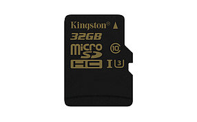 Карта памяти MicroSD 32GB Class 10 U3 Kingston SDCG/32GBSP