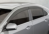 Ветровики/Дефлекторы боковых окон на Toyota Land Cruiser Prado/Тойота Лэнд Крузер Прадо 120 , фото 4