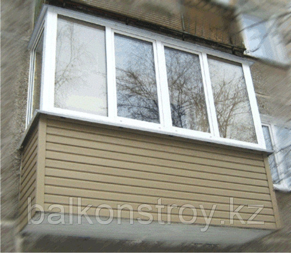 Утепление, обшивка балконов, Алматы - фото 1 - id-p3269413