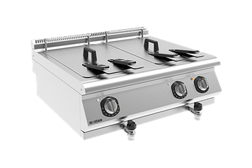 Фритюрница электрическая двойная 12+12 л Inoksan