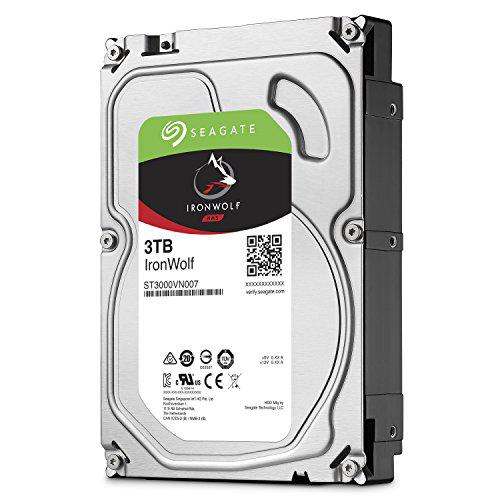 Seagate ST3000VN007 Жесткий диск для NAS систем 3Tb HDD IronWolf SATA 6Gb/s 5900rpm 3.5" 64Mb