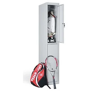 Шкаф металлический для одежды двойной