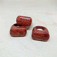 Перстень из красной яшмы