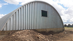 Строительство зернохранилищ для КХ "Кристина" в Акмолинской области 2017 год 5