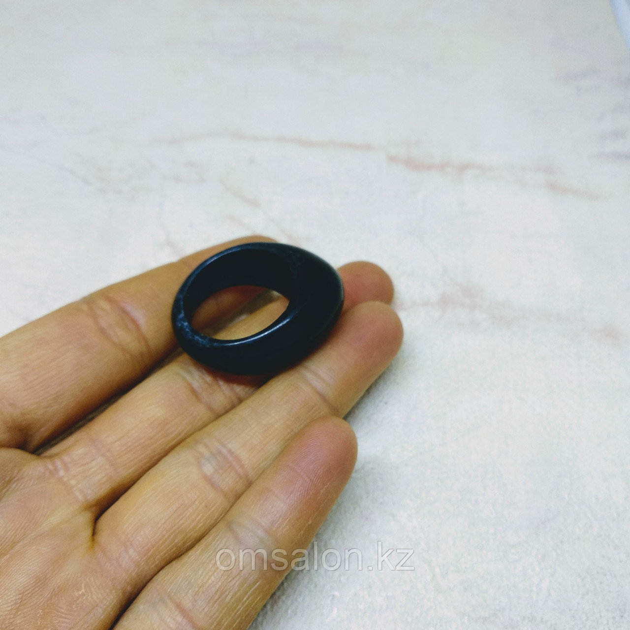 Перстень из черного агата - фото 2 - id-p49522391