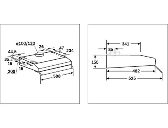 Вытяжка BOSCH "DHU662BQ" (60см) - фото 2 - id-p3273187