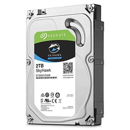 Seagate ST2000VX008 Жесткий диск HDD 2TB SkyHawk 3.5" SATA