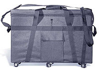 Баул инкассаторский с вертикальной загрузкой на 3 кассеты на колесах.