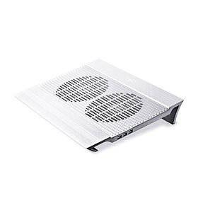 Охлаждающая подставка для ноутбука Deepcool N8 Silver 17" Серебро