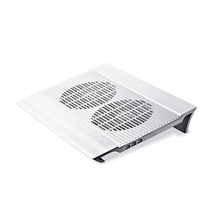 Охлаждающая подставка для ноутбука Deepcool N8 Silver 17" Серебро, фото 2