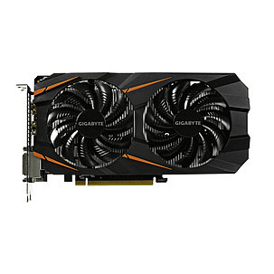 Видеокарта Gigabyte (GV-N1060WF2OC-6GD) GTX1060 WINDFORCE OC 6G, фото 2