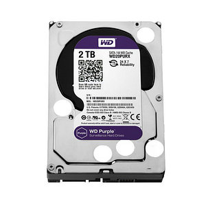 Жёсткий диск для видеонаблюдения Western Digital Purple HDD 2Tb WD20PURX, фото 2