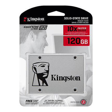 Твердотельный накопитель SSD Kingston SUV400S37/120G (550Мб/с), фото 2