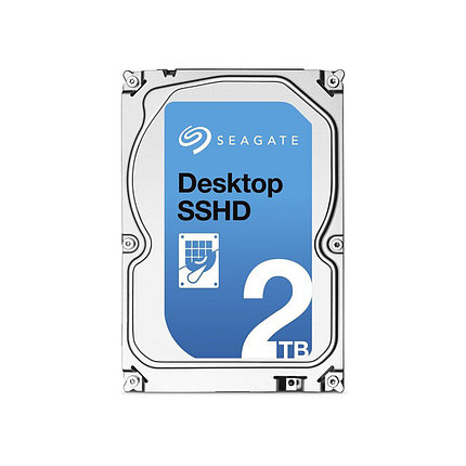 Гибридный жесткий диск 2Tb Seagate Desktop SSHD ST2000DX001 3.5" 7200rpm 64Mb., фото 2