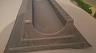 Форма для изготовления водослива ,слива тротуарного. (1000*190*65мм. ), фото 2