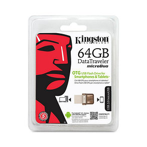 USB-накопитель Kingston DataTraveler® MicroDuo (DTDUO) 64GB, фото 2
