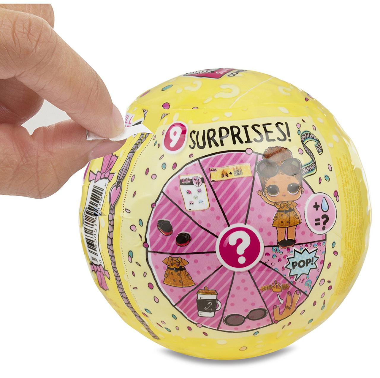 Кукла LOL Confetti Pop Series 3, шар ЛОЛ Конфетти поп серия 3