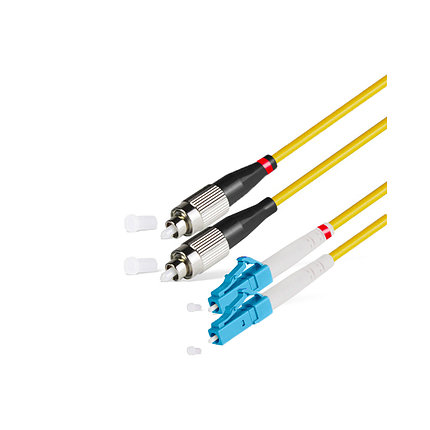 Патч Корд Оптоволоконный 2FC/UPC-2LC/UPC SM 9/125 Duplex 3.0мм 1 м, фото 2