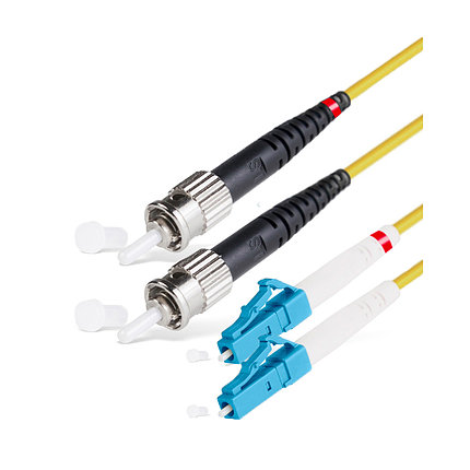Патч Корд Оптоволоконный 2LC/UPC-2ST/UPC SM 9/125 Duplex 3.0мм 1 м, фото 2