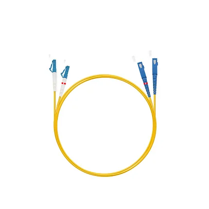 Патч Корд Оптоволоконный 2SC/UPC-2LC/UPC SM 9/125 Duplex 3.0мм 1 м, фото 2
