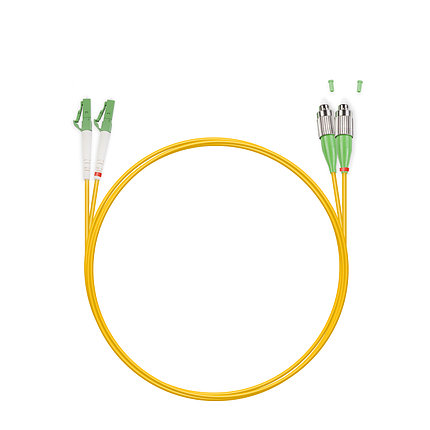 Патч Корд Оптоволоконный FC/APC-LC/APC SM 9/125 Duplex 3.0мм 1 м, фото 2