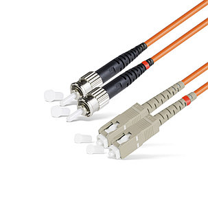 Патч Корд Оптоволоконный SC/UPC-ST/UPC MM OM1 62.5/125 Duplex 3.0мм 1 м, фото 2