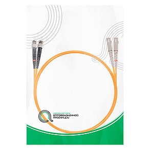 Патч Корд Оптоволоконный SC/UPC-ST/UPC MM OM1 62.5/125 Duplex 3.0мм 1 м, фото 2