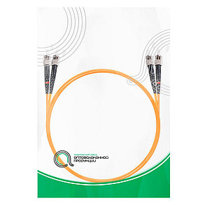 Патч Корд Оптоволоконный ST/UPC-ST/UPC MM OM2 50/125 Duplex 3.0мм 1 м, фото 2