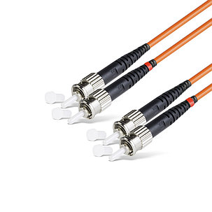 Патч Корд Оптоволоконный ST/UPC-ST/UPC MM OM1 62.5/125 Duplex 3.0мм 1 м, фото 2