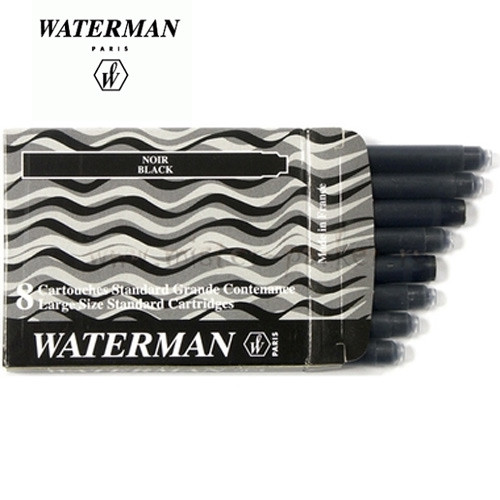 Waterman картриджи для перьевых ручек Black (Черный)
