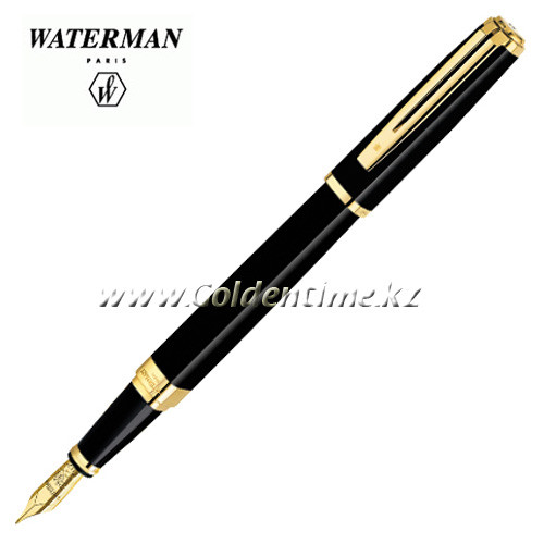Ручка Waterman Exception Slim Black Lacqu GT S0636930 - фото 1 - id-p49536252