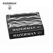 Waterman картриджи короткие для перьевых ручек Black (Черный)